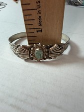 Vintage Bracelet Fred Harvey Arrow Products Stamped Coin Silver 900 - Additional view 7