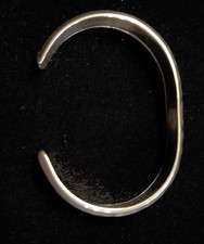 Fred Harvey Era Navajo Sterling Tested Bench Stamped & Rope Design Cuff Bracelet - Additional view 5