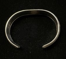 Fred Harvey Era Navajo Sterling Tested Bench Stamped & Rope Design Cuff Bracelet - Additional view 6