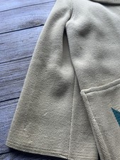 Vtg 40s 50s El Grandee Fred Harvey Hand Woven Wool Native Chimayo Jacket sz med - Additional view 5