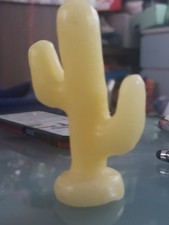 Vintage Fred Harvey's Cactus Shaped Wax Candle 1946 Southwest Tourist Souvenir - Additional view 2