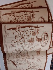 9 Lot-Santa Fe Line Dining Car VINTAGE 1950s Paper Placemats-Fred Harvey-Chico - Additional view 1