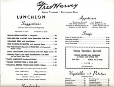 Fred Harvey Menu La Fonda Santa Fe New Mexico 1956 Alvarado Hotel Albuquerque  - Additional view 2