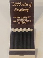 Fred Harvey, Grand Canyon, South Rin Matchbook  Pre 1973 - Additional view 2