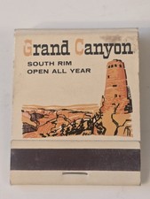 Fred Harvey, Grand Canyon, South Rin Matchbook Pre 1973