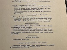 GRAND CANYON Fred Harvey Luncheon Menu March 7th 1942 AID TO INSIGNIA MARINES - Additional view 11