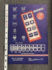 GRAND CANYON Fred Harvey Luncheon Menu March 7th 1942 AID TO INSIGNIA MARINES - Additional view 12