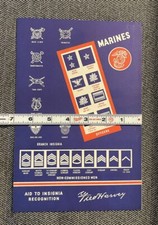 GRAND CANYON Fred Harvey Luncheon Menu March 7th 1942 AID TO INSIGNIA MARINES - Additional view 13