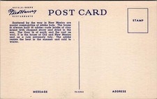 Fred Harvey Postcard A Mexican Home New Mexico  - Additional view 1