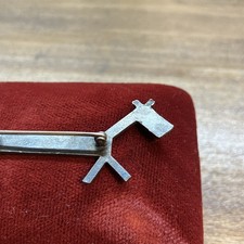 1930's Fred Harvey Horse Pin Sterling Arrow Whirling Log Native American Horse - Additional view 6