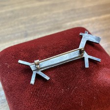 1930's Fred Harvey Horse Pin Sterling Arrow Whirling Log Native American Horse - Additional view 7