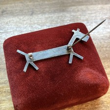 1930's Fred Harvey Horse Pin Sterling Arrow Whirling Log Native American Horse - Additional view 8