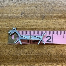 1930's Fred Harvey Horse Pin Sterling Arrow Whirling Log Native American Horse - Additional view 9