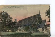 St. Johns Episcopal Church, Springfield, Mo. Missouri Fred Harvey Postcard #371