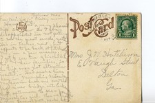 H1733 - St. Paul M.E. Church, Springfield, Mo. Missouri Fred Harvey Postcard - Additional view 1