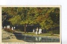 H-1777 State Fish Hatchery, Springfield, Mo. Missouri Fred Harvey Postcard