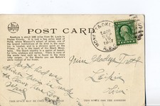 Newburg, Mo. Missouri Fred Harvey #5350 Postcard, Near Rolla. Frisco Railroad - Additional view 1