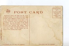 79594 Near Newburg, Mo. Missouri Fred Harvey Postcard, Near Rolla. Frisco Rail - Additional view 1