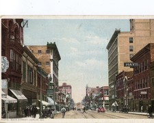 80070 Main Street, Joplin, Mo. Missouri Fred Harvey Postcard