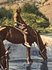 Vintage ARIZONA Indian Postcard 