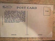 Vintage ARIZONA Indian Postcard 