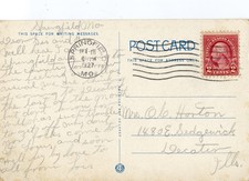 H1829 Woodruff Building, Springfield, Mo.  Missouri Postcard. Fred Harvey ??? - Additional view 1