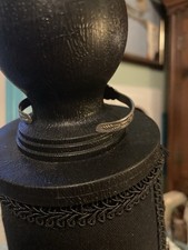 Fred Harvey Inspired Metal And Turquoise Bracelet And Ring - Additional view 1