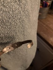 Fred Harvey Inspired Metal And Turquoise Bracelet And Ring - Additional view 2