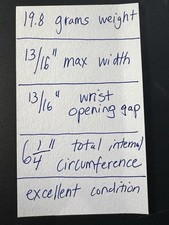 Native American Fred Harvey Era Sterling Silver Turquoise Snake Cuff Bracelet - Additional view 6