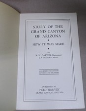 Story of the Grand Canyon - How It Was Made 1935 Fred Harvey Book 14th Printing - Additional view 3