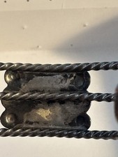 Old Pawn~Fred Harvey Era~ Navajo Turquoise & Sterling Silver Cuff Bracelet ~7