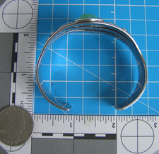 Maisels Navajo Fred Harvey Era Turquoise & Sterling Silver Cuff Bracelet 45.6g - Additional view 8