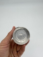 Vintage FRED HARVEY Collapsible Metal Tin Camping Cup Mountains and Canoe Scene - Additional view 2