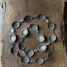 Vintage Fred Harvey Era Turquoise Sterling Silver Concho Belt Native American - Additional view 4