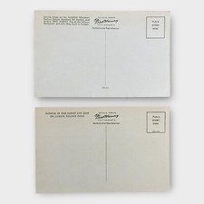 Vintage Fred Harvey Illinois State Highway Toll Post Card Lot Aerial Oasis Shop - Additional view 3