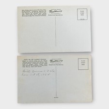 Vintage Fred Harvey Illinois State Highway Toll Post Card Lot Aerial Oasis Shop - Additional view 6