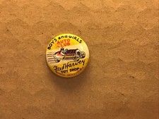 Vintage 1930's Boys and Girls Auto Club Fred Harvey Toy Shop PinBack Button