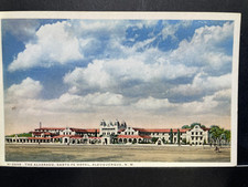 Fred Harvey Phostint Postcard Albuquerque New Mexico Alvarado Unposted