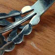 Fred Harvey Era Turquoise Arrow Snake Navajo Sterling Silver Bracelet Cuff - Additional view 6