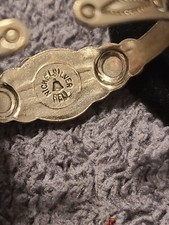 Bell Trading Fred Harvey Era Silver Stamped Native American Child Cuff Bracelet - Additional view 13