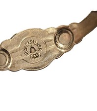 Bell Trading Fred Harvey Era Silver Stamped Native American Child Cuff Bracelet - Additional view 5