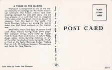 Fred Harvey Santo Domingo Trading Post Souvenir Store Interior Vtg Postcard I43 - Additional view 1