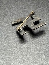 Fred Harvey Era Navajo Whirling Log Turquoise Sterling Silver 925 Pin - Additional view 12