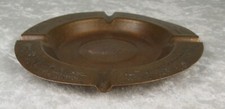 Fred Harvey Stamped Copper Ashtray Navajo Thunderbird Bear Claw Arrow 5-3/4 inch - Additional view 6