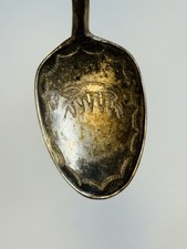 Vintage Native American Fred Harvey Era Sterling Spoon Eagle 4 3/4” - Additional view 3