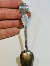 Vintage Native American Fred Harvey Era Sterling Spoon Eagle 4 3/4” - Additional view 5