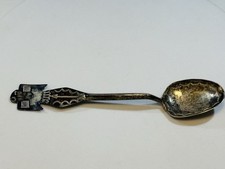 Vintage Native American Fred Harvey Era Sterling Spoon Eagle 4 3/4” - Additional view 6