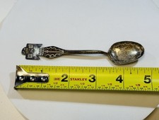 Vintage Native American Fred Harvey Era Sterling Spoon Eagle 4 3/4” - Additional view 7