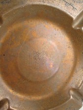 Fred Harvey Stamped Copper Ashtray Navajo Thunderbird Bear Claw Arrow 5-3/4 inch - Additional view 17