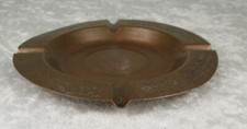 Fred Harvey Stamped Copper Ashtray Navajo Thunderbird Bear Claw Arrow 5-3/4 inch - Additional view 4